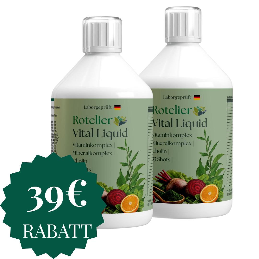 Vital Liquid - Nahrungsergänzungsmittel - Flüssig - Müdigkeit