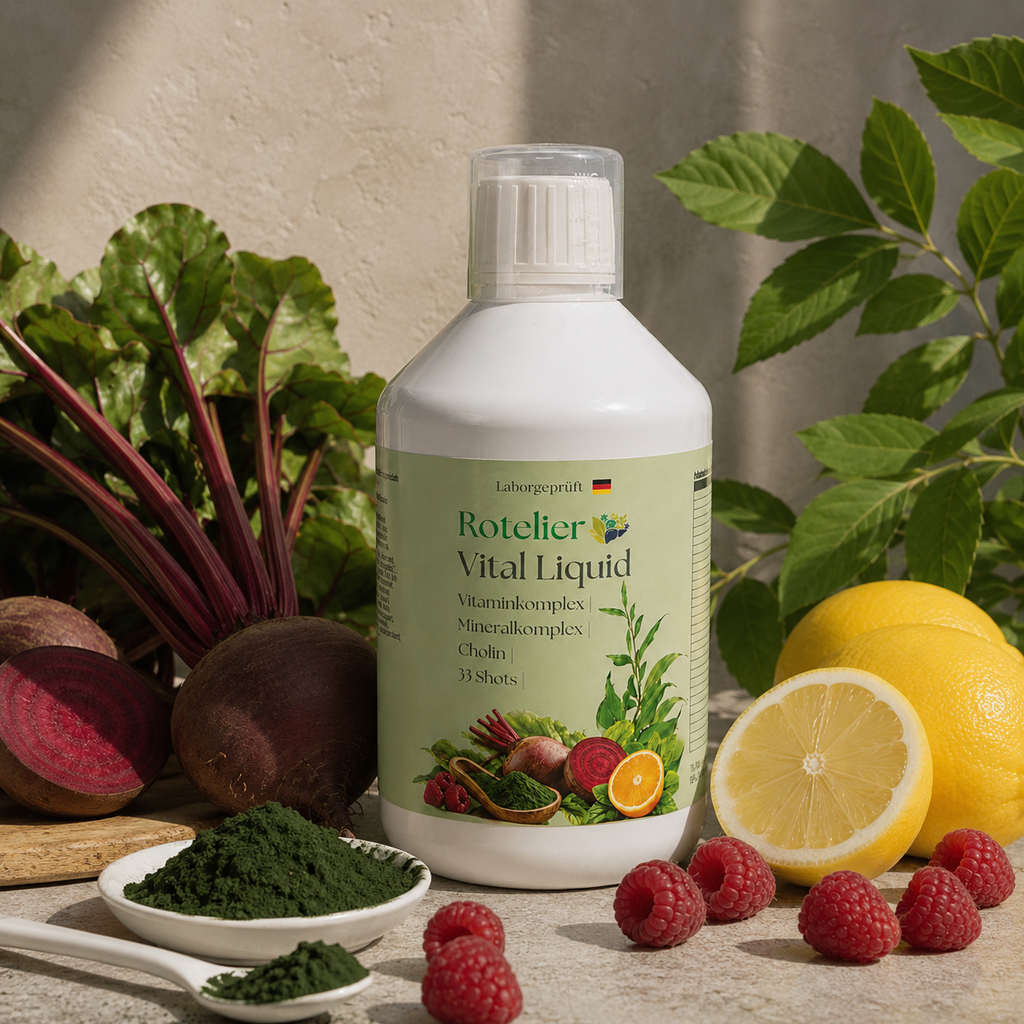 Vital Liquid - Nahrungsergänzungsmittel - Flüssig - Müdigkeit (Mobile)
