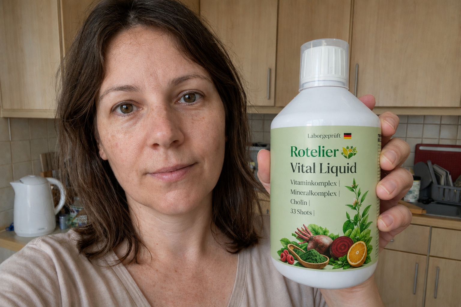 Vital Liquid - Nahrungsergänzungsmittel - Flüssig - Müdigkeit (Mobile)